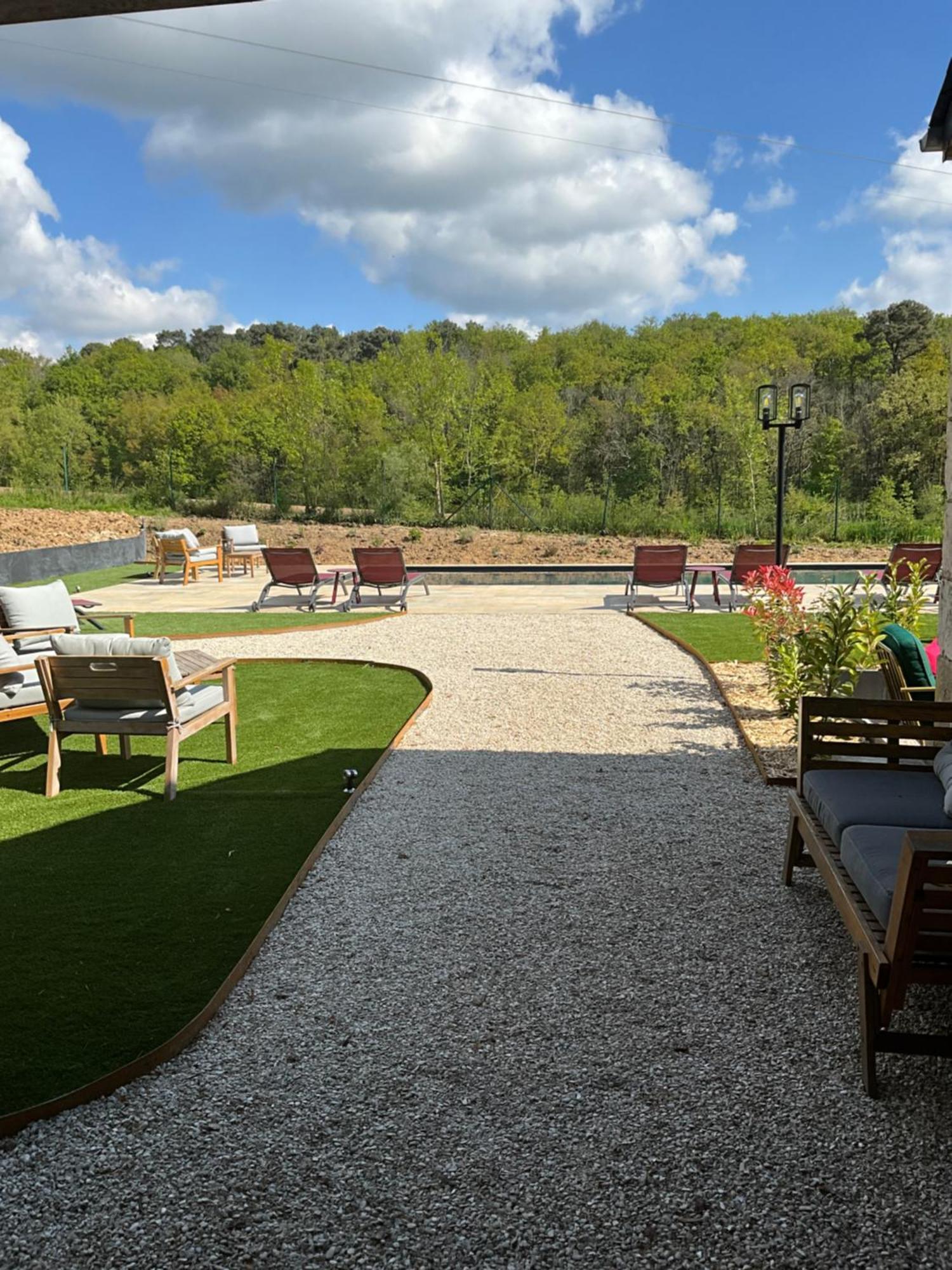 Sans Souci Bed And Breakfast Luxe Heated Pool And Restaurant Luzillé Exteriér fotografie