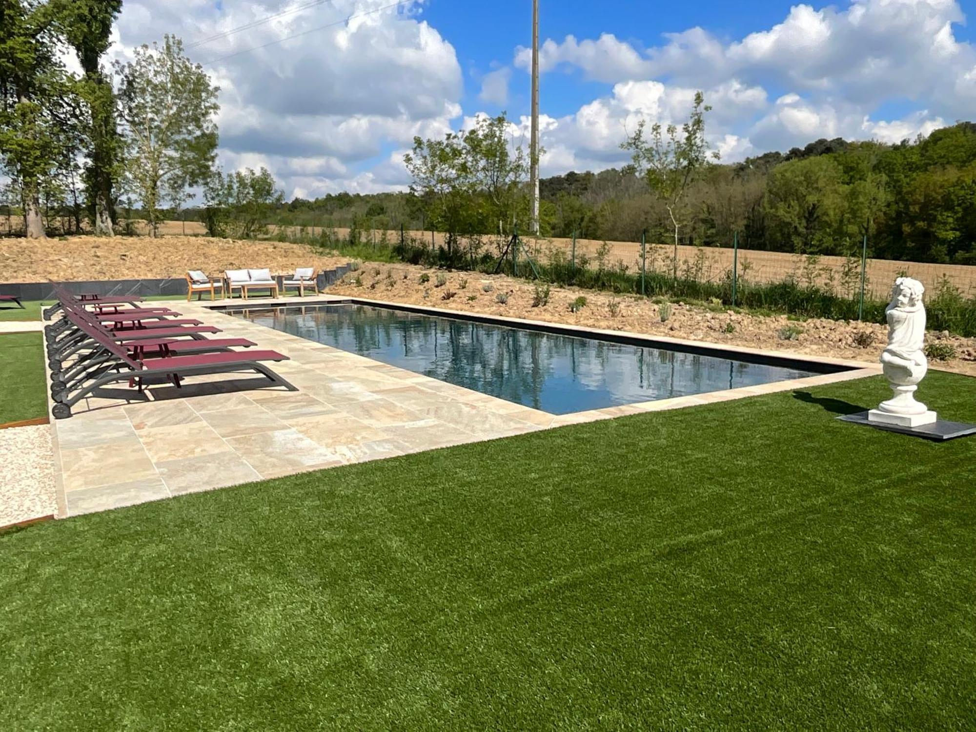 Sans Souci Bed And Breakfast Luxe Heated Pool And Restaurant Luzillé Exteriér fotografie