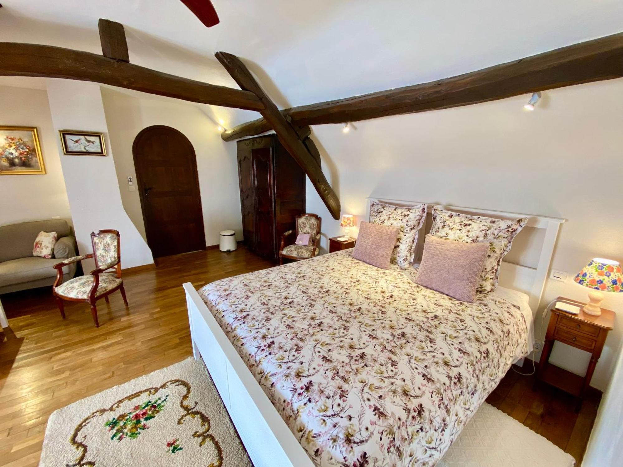 Sans Souci Bed And Breakfast Luxe Heated Pool And Restaurant Luzillé Pokoj fotografie