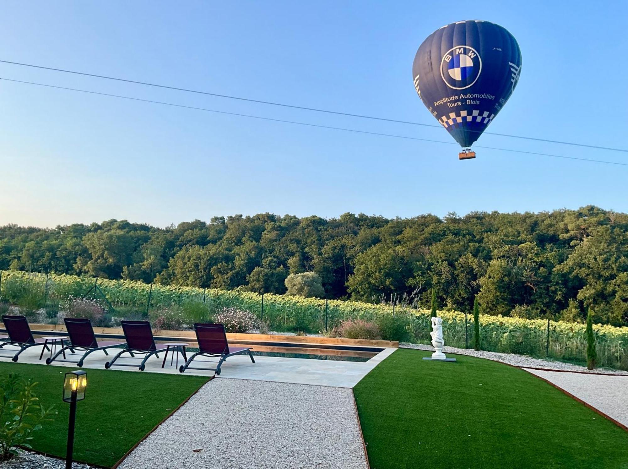 Sans Souci Bed And Breakfast Luxe Heated Pool And Restaurant Luzillé Exteriér fotografie